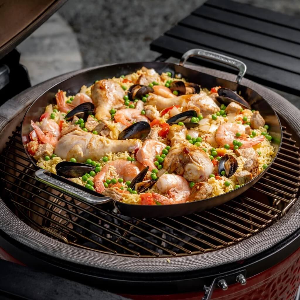 Paella panvica Karbon Steel Kamado Joe-priprava jedla